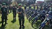 Danrem Santiago Brigjen TNI Wakhyono Pimpin Apel Gelar Pasukan Kesiapan Pengamanan Pemilu 2024