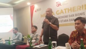 Komitmen Meningkatkan Akses Keuangan, Harapan Dirkep BSG Machmud Turuis kepada Wartawan
