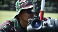 Tingkatkan Kemampuan Prajurit, Yonarmed Bogani Gelar Latihan Drill Pelayanan Meriam Dinas Baterai