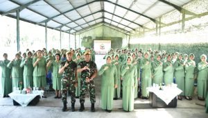 Danyonarmed 19 Bogani Minta Persit Dukung Netralitas TNI