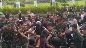 Knalpot Brong Pengiring Jenazah Diduga Jadi Pemicu Bentrokan di Depan Kodam XIII/Merdeka