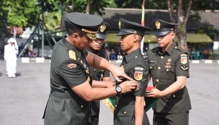 Lantik 40 Prajurit Tamtama, Kasdam Merdeka Ingatkan Jangan Buat Pelanggaran