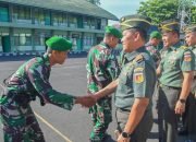 Brigjen TNI Wakhyono Lakukan Halal Bihalal Bersama Prajurit dan PNS Korem 131/Santiago