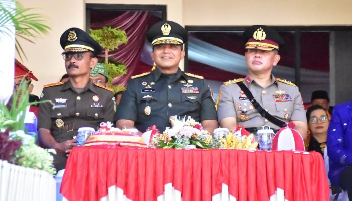 Danrem 132/Tadulako Hadiri Upacara Peringatan HUT ke-60 Provinsi Sulawesi Tengah Tahun 2024
