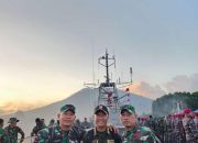 Satgas Operasi Bhakti TNI Tiba di Pelabuhan Buhias Tagulandang