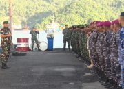 Asops Kasdam Kolonel Inf Ryan Hanandi Berikan Pengarahan kepada 130 Personel Satgas Bhakti TNI Kodam Merdeka