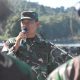Brigjen TNI Wakhyono Pimpin Apel Pengecekan Perbantuan Penanganan Bencana Erupsi Gunung Ruang di Wilayah Korem 131/Santiago