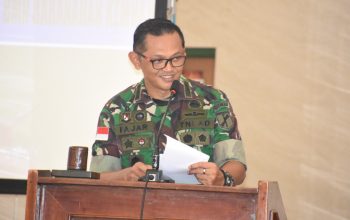 Aslog Kasdam Kolonel Inf Fajar Ali Nugraha Buka Pelaksanaan Kegiatan Bimtek Aplikasi SAKTI di Wilayah Kodam Merdeka