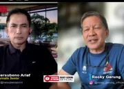Rocky Gerung Prediksi Pemilu Ulang Tanpa Gibran