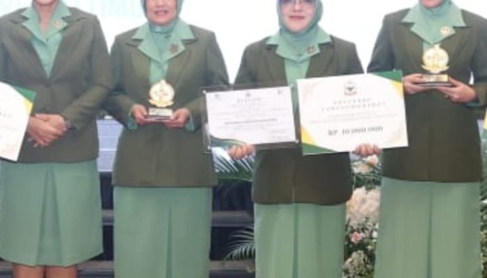 Posyandu Alamanda Kodim Minahasa Raih Juara Nasional Posyandu Tangguh dan Hebat di Jajaran TNI AD