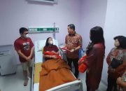 Wagub Steven Kandouw Tinjau Perawatan Pasien Korban Erupsi Gunung Ruang di RSUD ODSK