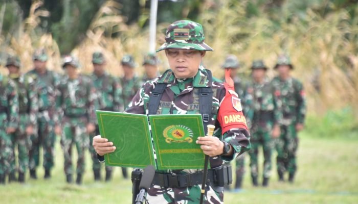 Dandim Minahasa Optimis Semua Pekerjaan TMMD ke-121 Tepat Waktu