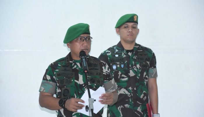 Kakumdam Merdeka Pimpin Pelepasan Personel Pindah Tugas