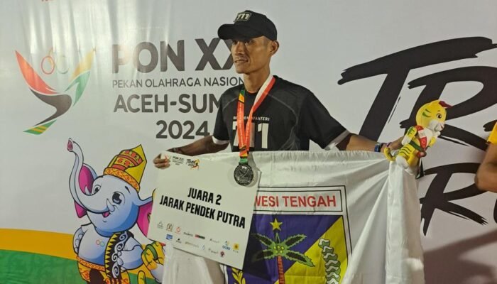 Prajurit Yonif 711/Raksa Tama  Sukses Raih Medali Perak di PON 2024