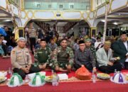 Dansatgas Pamtas Kewilayahan Yonif 715/Motuliato Hadiri Peringatan Maulid Nabi Muhammad SAW 1446 H