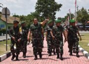 Waaslat Kasad Tinjau Latihan Posko I Korem Tadulako