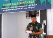Kodim Minahasa Gelar Peringatan Maulid Nabi Muhammad SAW
