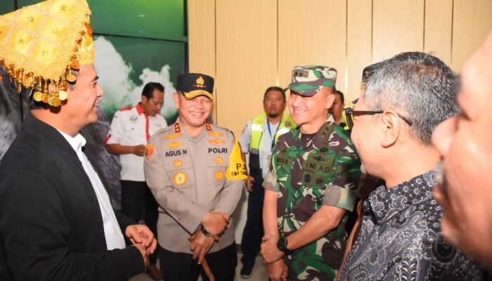 Pangdam XIII/Merdeka Sambut Kunker Menteri Pertanian di Sulawesi Tengah