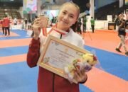 Atlit Karate Putri Youone Mawikere Sumbang Medali buat Kontingen Sulut di PON Aceh Sumut