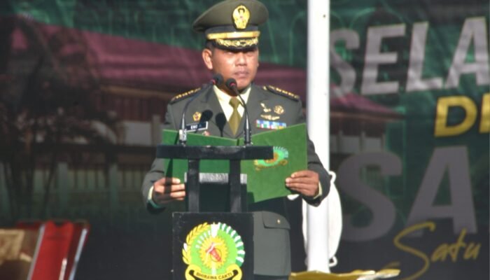 Korem 131/Santiago Gelar Upacara Peringatan Hari Kesaktian Pancasila