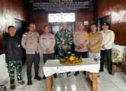 Polres Puncak Jaya Beri Kejutan HUT TNI ke-79 ke Satgas Pamtas Yonif 715/Motuliato