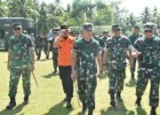 Danrem Santiago Hadiri Apel Gelar Pasukan Reaksi Cepat Penanggulangan Bencana