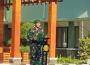 Kolonel Inf Wasono Handayani Pimpin Upacara Bendera