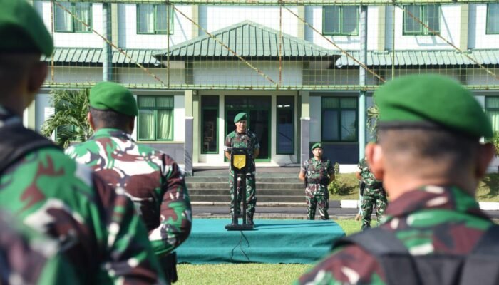 Antisipasi Perkembangan Situasi Di Wilayah Pangdam XIII/Merdeka Pimpin Apel Pengamanan Pilkada 2024