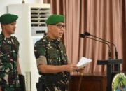 Pimpin Upacara Bulanan, Danrem Nani Wartabone Bacakan Amanat Panglima TNI