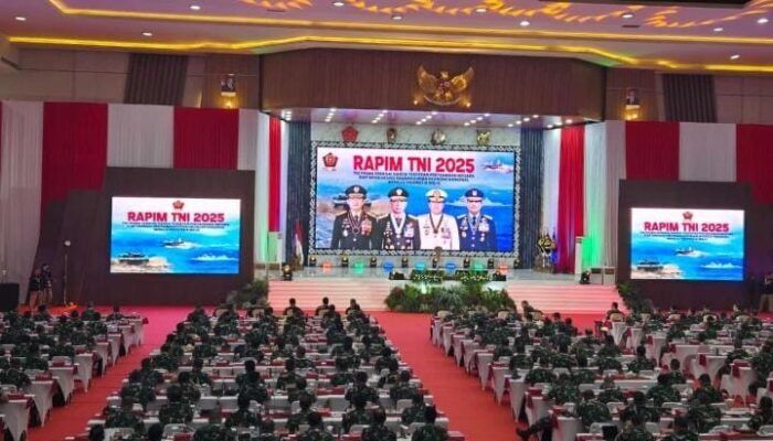 Danrem Nani Wartabone Ikuti Rapim TNI-Polri 2025
