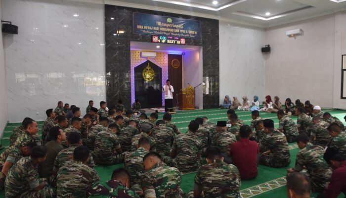 Korem 131/Santiago Gelar Peringatan Isra Miraj Nabi Muhammad SAW 1446 Hijriah