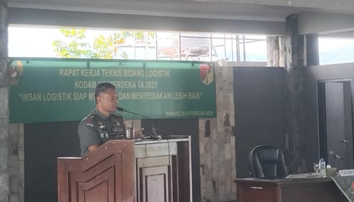 Rakernis Bidang Logistik Kodam XIII/Merdeka