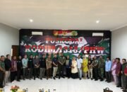 Tekan Inflasi, Dandim Pohuwato Gelar Rakor
