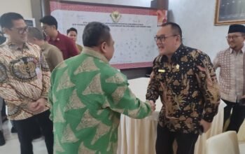 Ketua DPRD Sangihe Ferdy Sondakh Hadiri Sertijab Kepala BPK Perwakilan Sulut