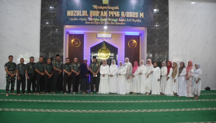 Korem Santiago Gelar Peringatan Nuzulul Quran 1446 H