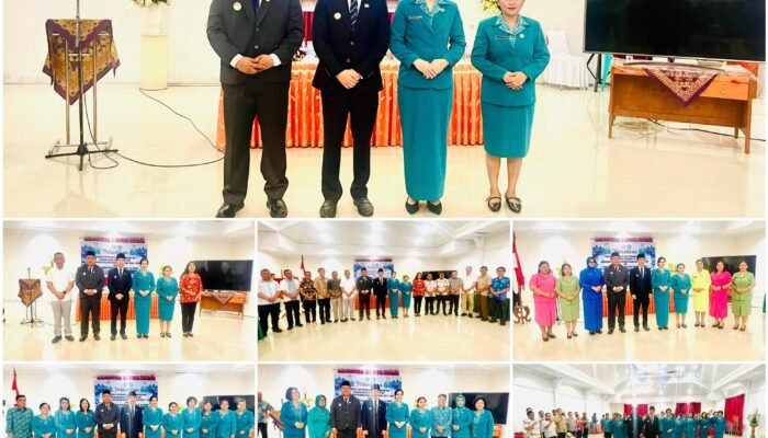 Pengurus PKK Periode 2025-2030 Resmi di Lantik Bupati Sangihe