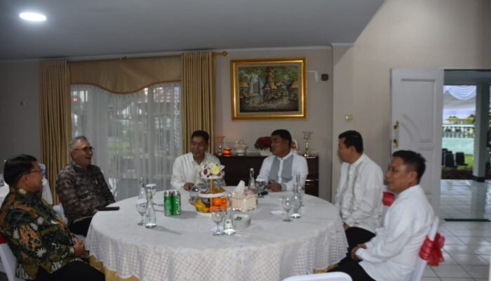 Danrem 131/Santiago Gelar Open House Idul Fitri di Rumah Jabatan