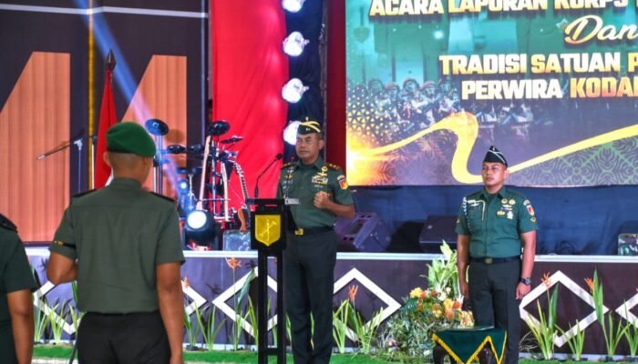 Sepuluh Letkol yang Bertugas di Kodam XIII/Merdeka Naik Kelas Kolonel