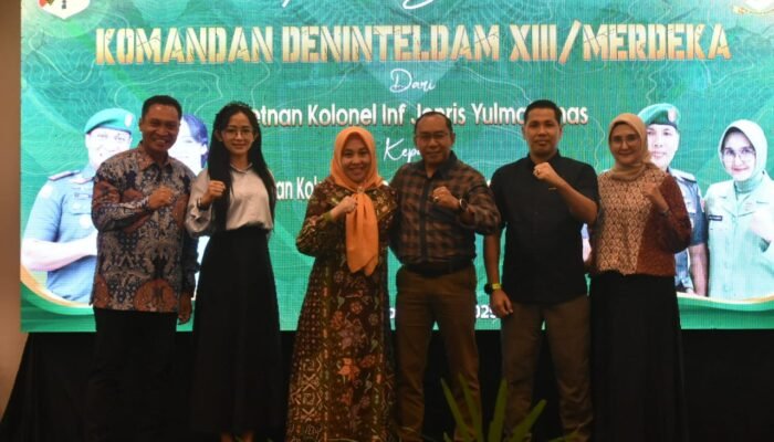 Asintel Kasdam Kolonel Inf Hendriawan Senjaya Hadiri Malam Pisah Sambut Dandeninteldam XIII/Merdeka