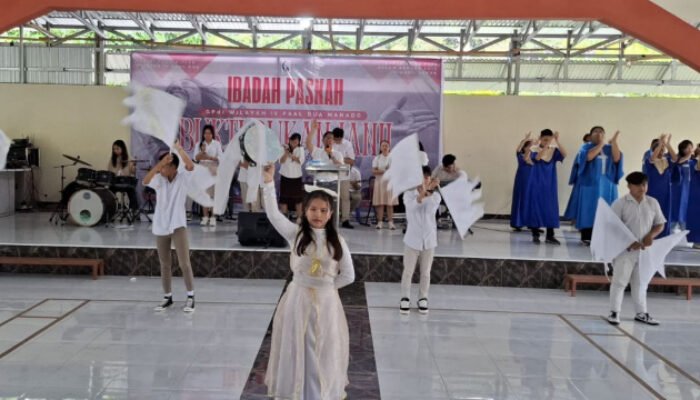 Semarak Rohani Perayaan Paskah GPdI Wilayah 4 Paal Dua
