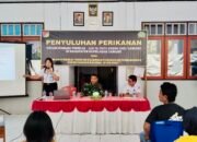 TMMD ke-124 Kodim 1301/Sangihe Gelar Penyuluhan Perikanan di Kampung Naha 1