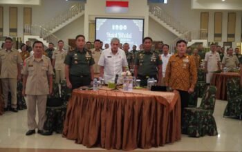 Kodam Merdeka Gelar Halal Bihalal Purnawirawan TNI-Polri Dengan Presiden RI Secara Virtual