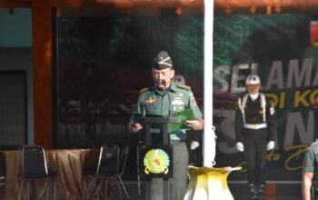 Kasrem 131/Santiago Sampaikan Penegasan Kasad Terkait Penguatan Fungsi Pertahanan