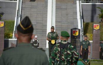 Kasdam XIII/Merdeka Pimpin Upacara Hari Kebangkitan Nasional ke-117