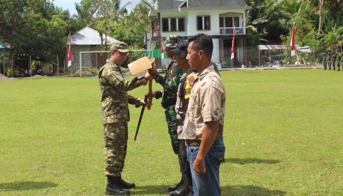 Pemkab Sangihe dan Kodim 1301 Resmi Buka TMMD ke-124