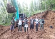 Perintisan Jalan TMMD ke-124 di Kampung Pusunge Rampung 100 Persen