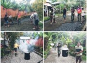 Pengaspalan Jalan Kalasuge Capai 500 Meter, TMMD ke-124 Terus Dikebut