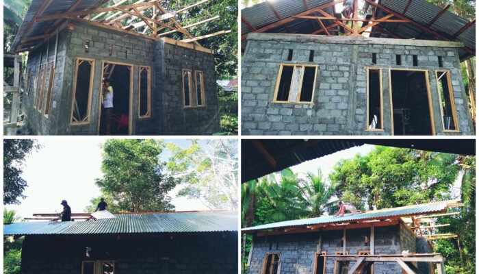 Satgas TMMD Percepat Pemasangan Atap RTLH di Kampung Kalekube I