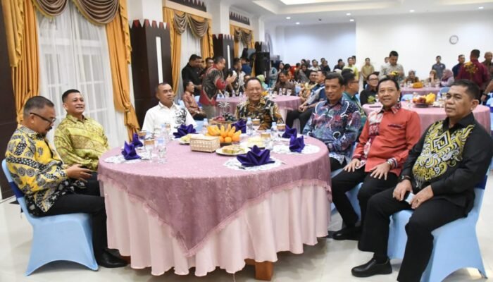 Pangdam Merdeka Ramah Tamah Bersama Gubernur dan Forkopimda Gorontalo