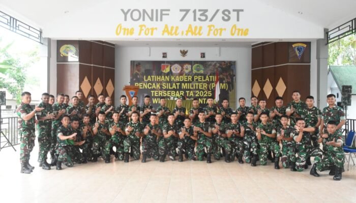 Korem Nani Wartabone Gelar Latihan Kader Pencak Silat Militer Tersebar Wilayah Gorontalo